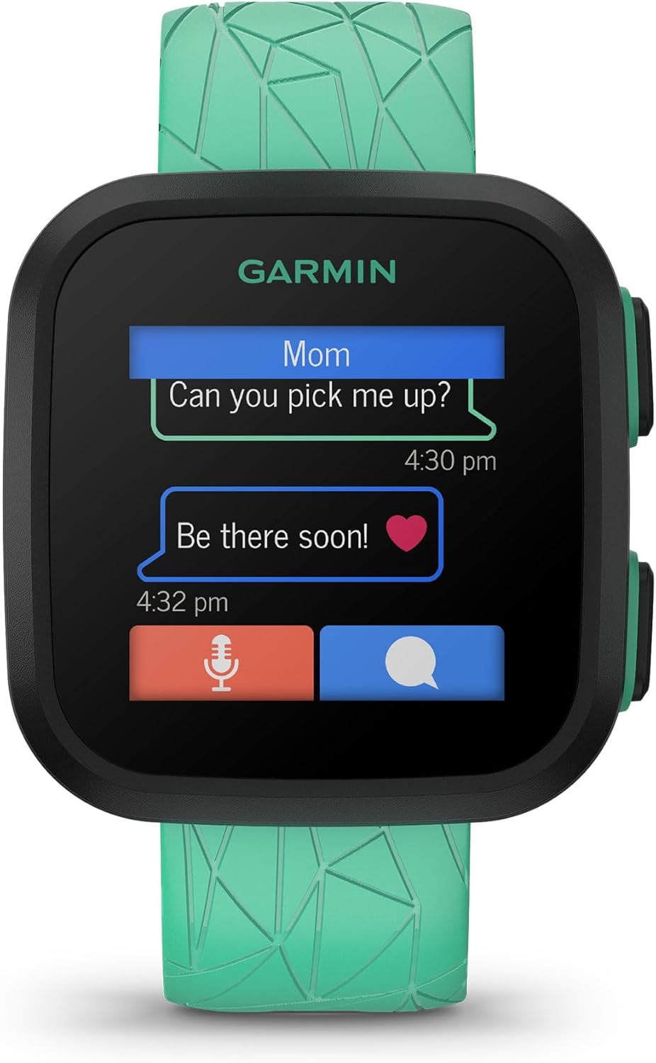Detalle de Garmin Bounce™ Kids Smartwatch: Real-Time GPS Tracking, Two-Way Messaging, and LTE Connectivity