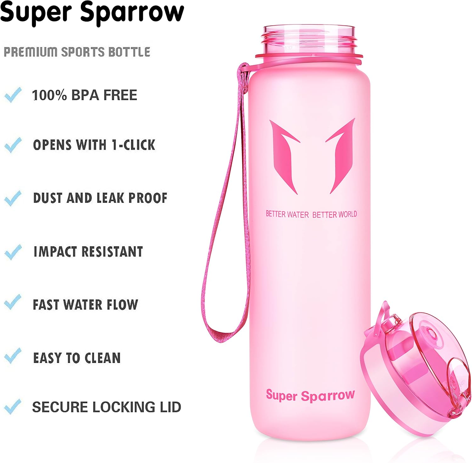 Detalle de Super Sparrow borraccia sportiva 350 ml