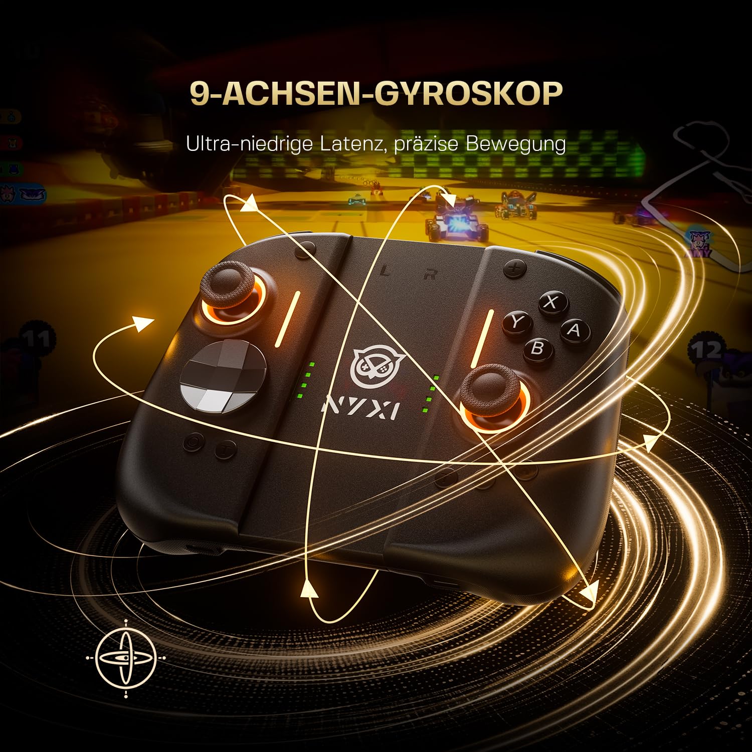 Detalle de NYXI Hyperion 3 Switch 2 Controller – Erste Drittanbieter-Lösung für Switch 2