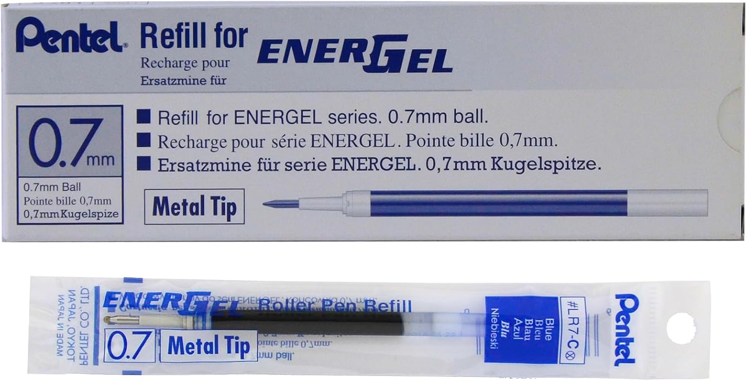 Thumbnail 1 de Pentel Liquid Gel-Nachfüllmine blau 0,35 mm mit Metallspitze (Sure Este)