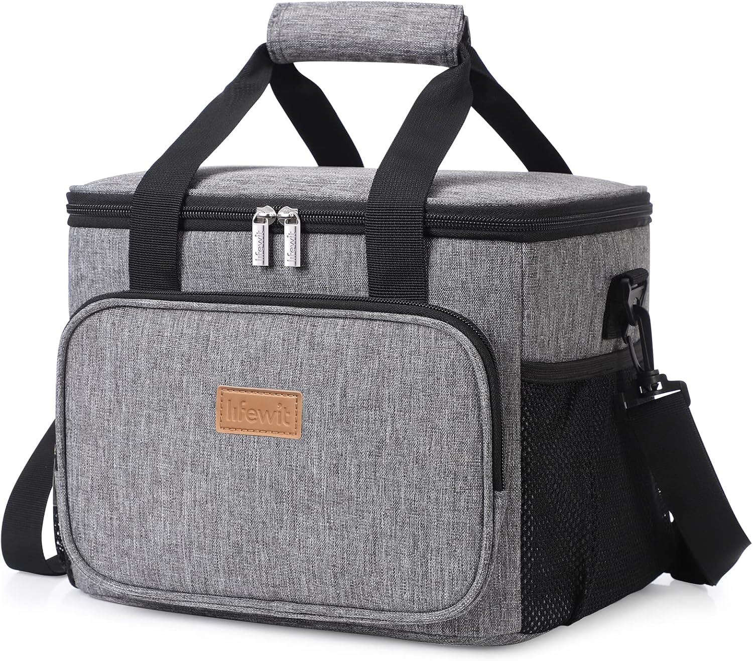Detalle de Lifewit 15L 24 Dosen Kühltasche – kompakt, wasserfest und vielseitig einsetzbar