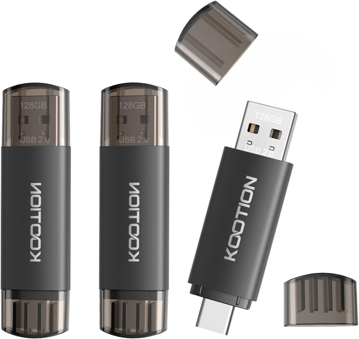 Thumbnail 6 de KOOTION USB Stick 256GB USB-C OTG 3.0 2-in-1 Speicherstick – 256 Gbyte für PC/Laptop und Typ-C Geräte