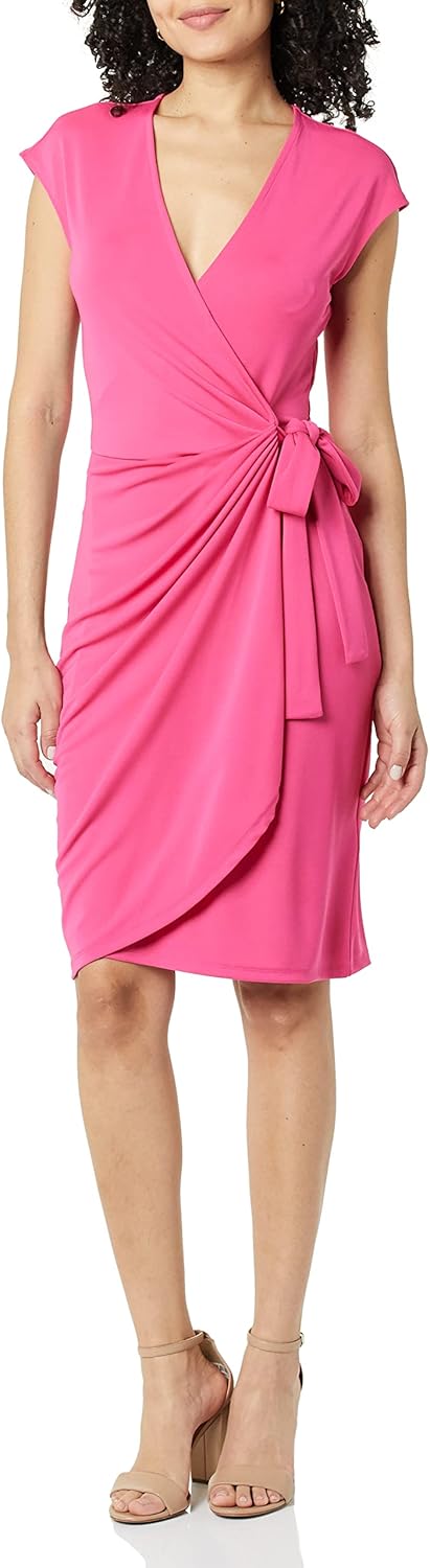 Thumbnail 6 de Amazon Essentials Damen klassisches Wickelkleid mit Flügelärmeln (auch in Übergröße)