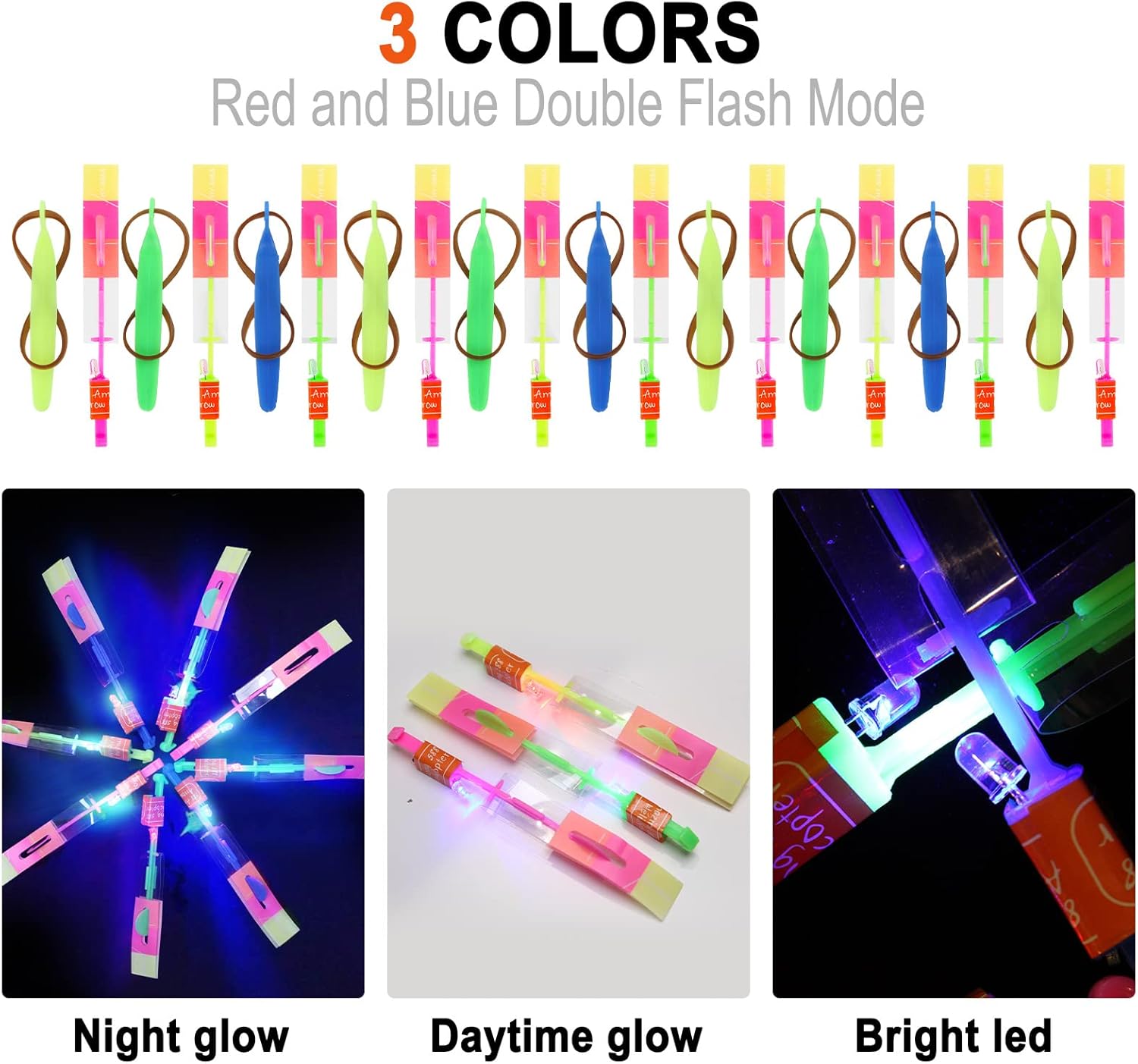 Thumbnail 4 de lpvoqpth 25 Sets LED Flying Set 50 Pieces 🪁