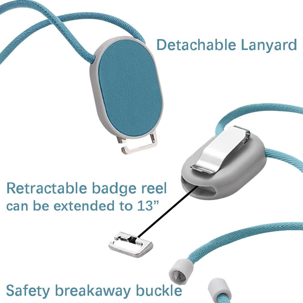 Detalle 2 de Larpur PU Leather ID Badge Holder