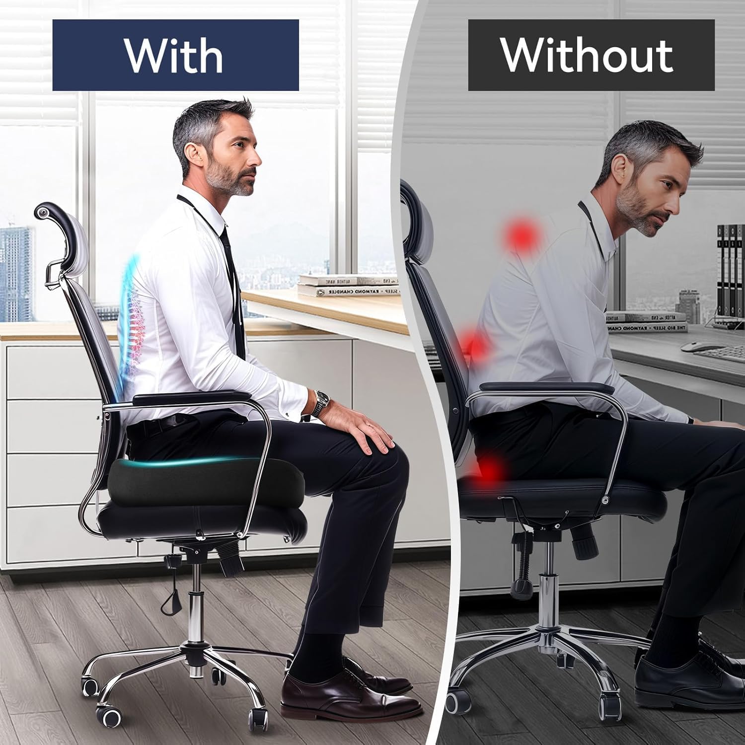 Thumbnail 3 de SKYNY Memory Foam Seat Cushion