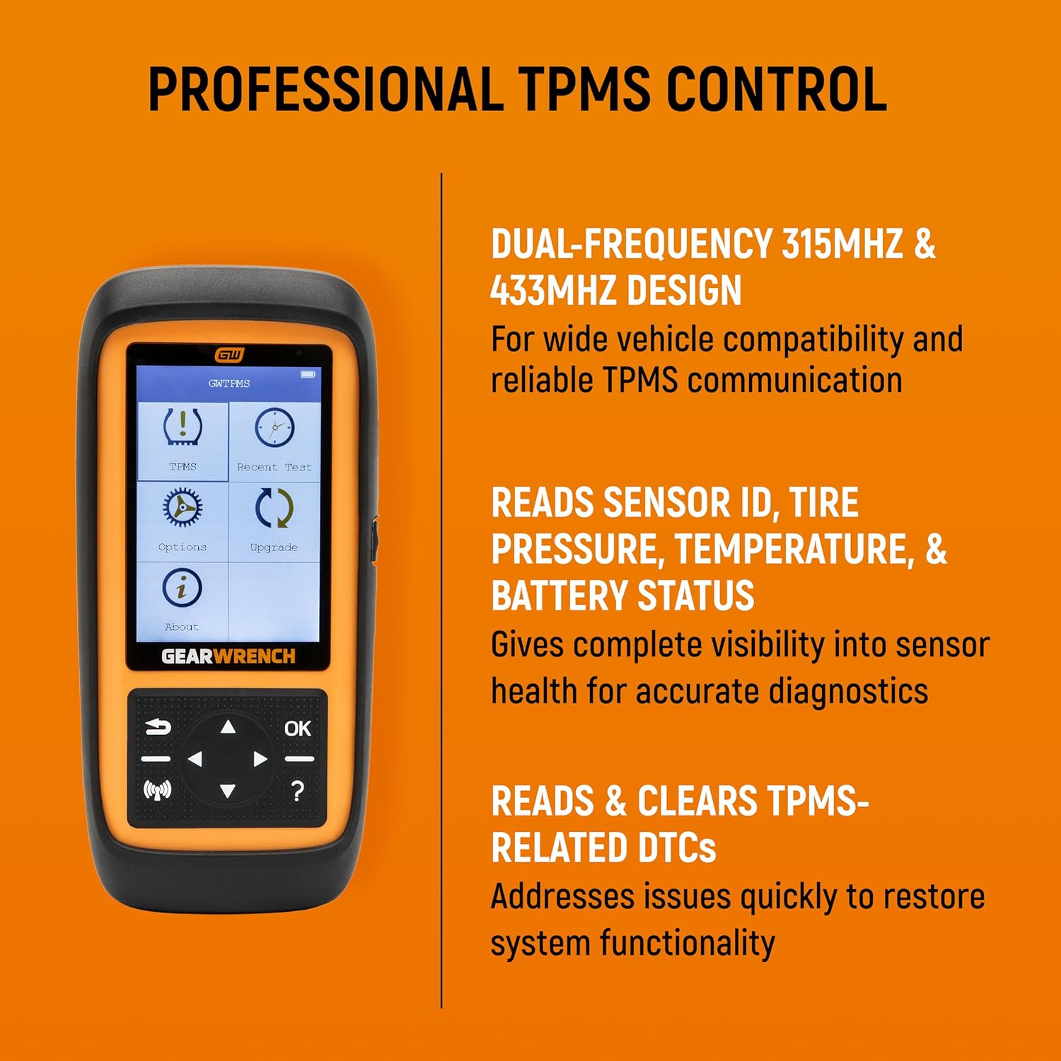 Thumbnail 4 de GEARWRENCH GWTPMS Universal Tire Pressure Monitoring System Programming & Diagnostic Tool