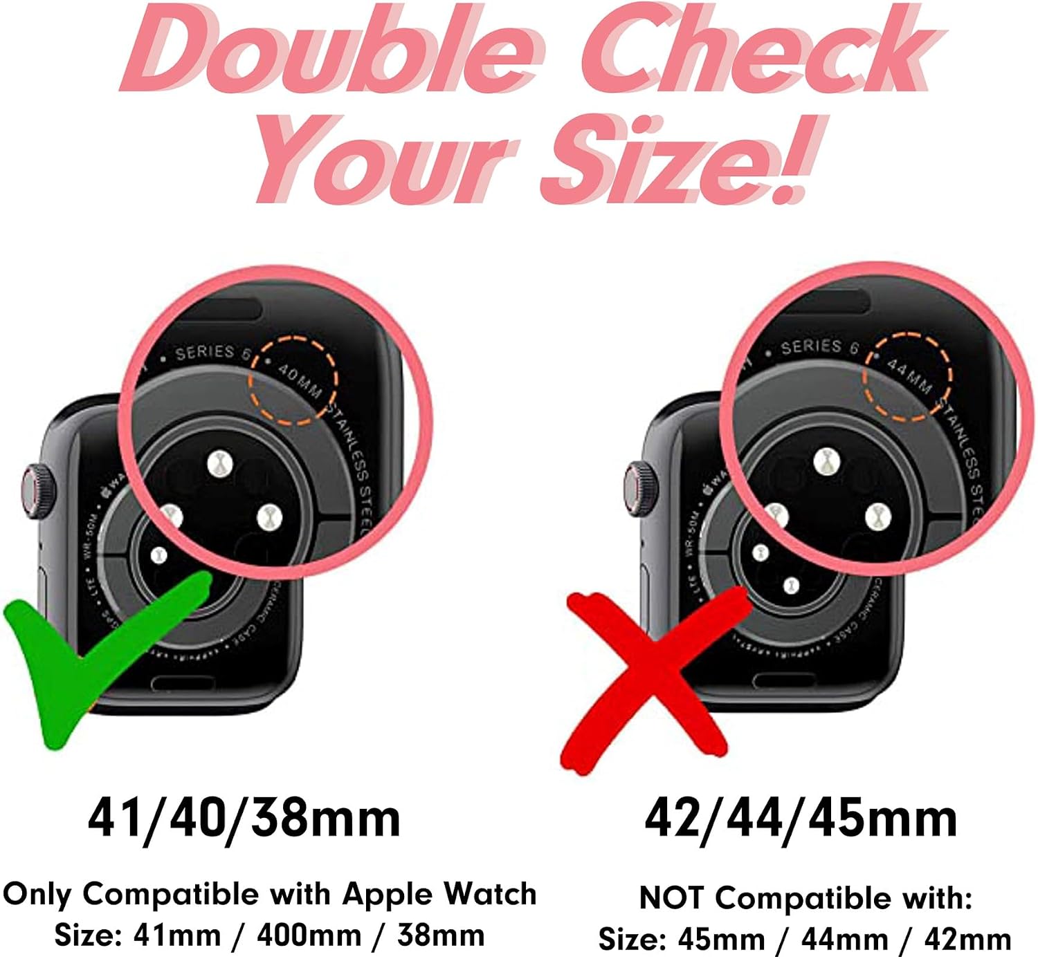 Detalle 1 de Sonix x SANRIO Apple Watchケース ハローキティ ホワイト シリコン製 38/40/41mm対応