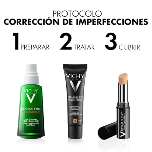 Thumbnail 4 de Vichy Dermablend Teint-korrigierendes Make-up 35 sand – deckendes Make-up für empfindliche, unreine Haut