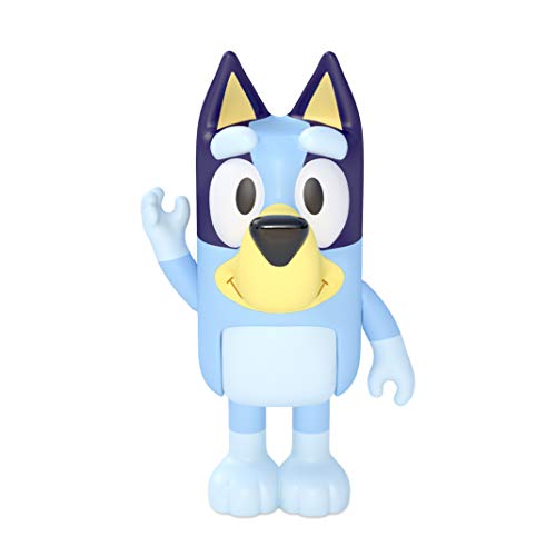 Detalle de Bluey and Family 4 Figure Pack: Bingo, Bandit, Chilli & Bluey – Articulated 2.5 inch Collectible Figures