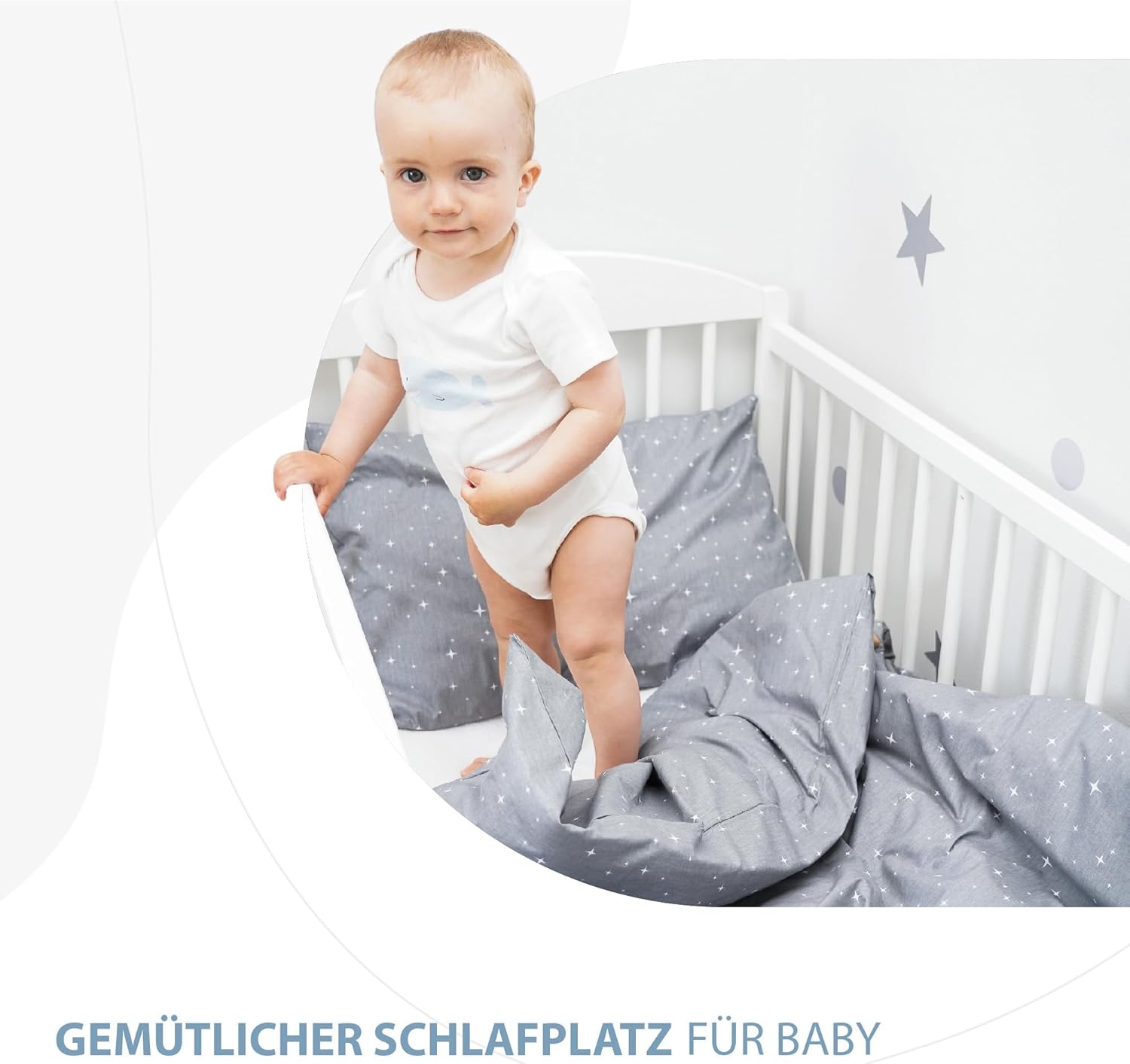 Thumbnail 3 de Kinderbettwäsche 90x120 cm Baumwolle Oeko-Tex