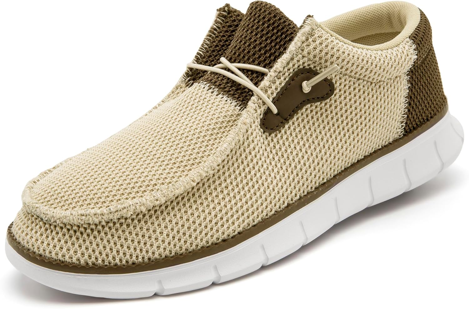 Thumbnail 6 de CAIQDM Bequeme nackte Slip-On-Loafer für Herren – hautfreundliche Innensohlen, rutschfeste Unterlage und luftige Outdoor-Fitness-Schuhe