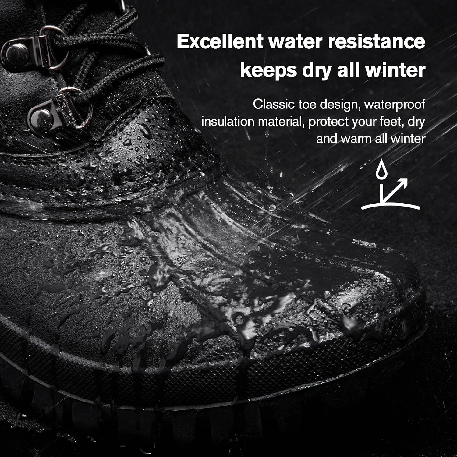 Thumbnail 4 de ALEADER Women's Winter Duck Boots with Waterproof Shell and Microfleece Lining