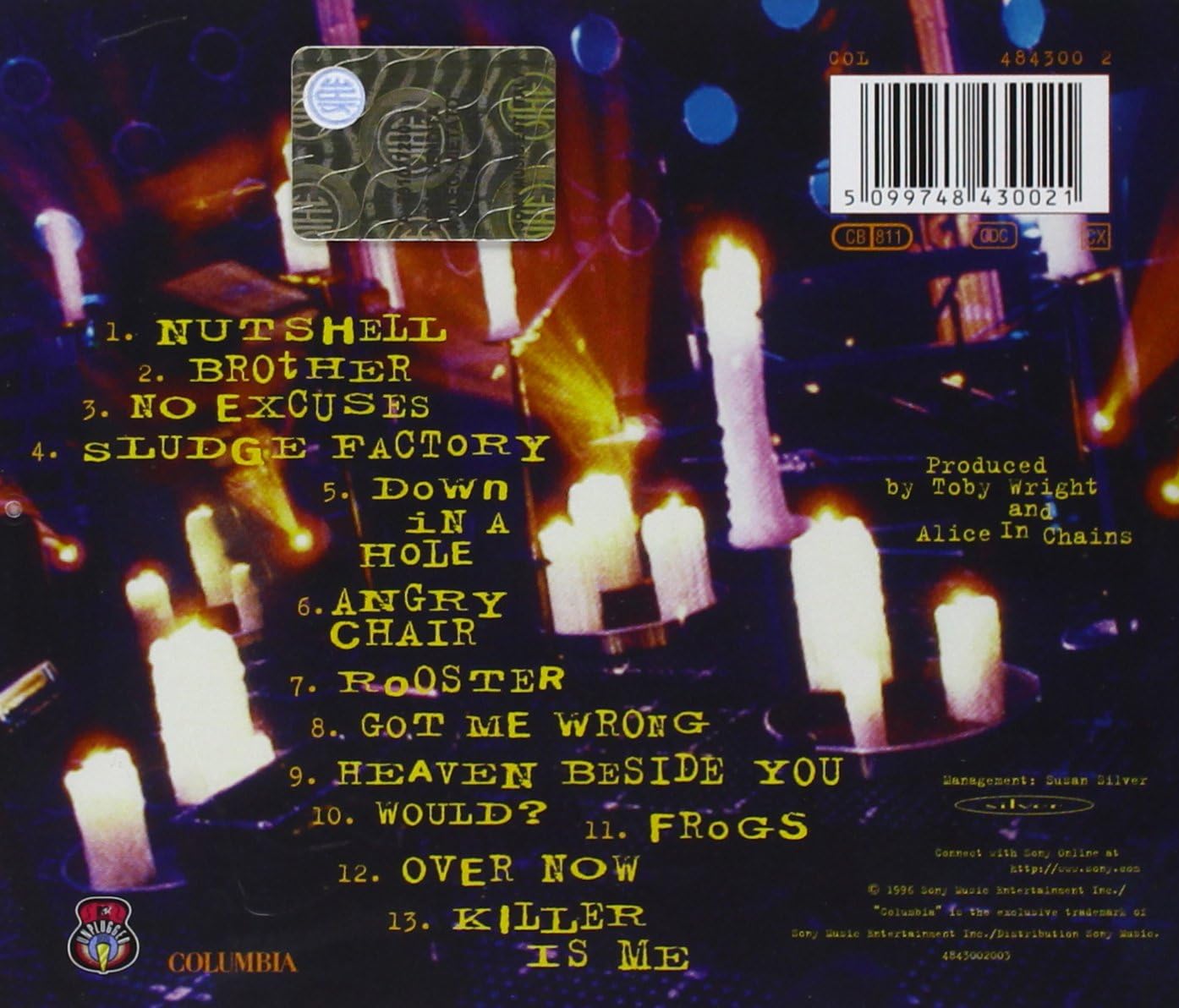 Thumbnail 1 de アリス・イン・チェインズ MTV Unplugged CD 14.2 x 12.5 x 1 cm