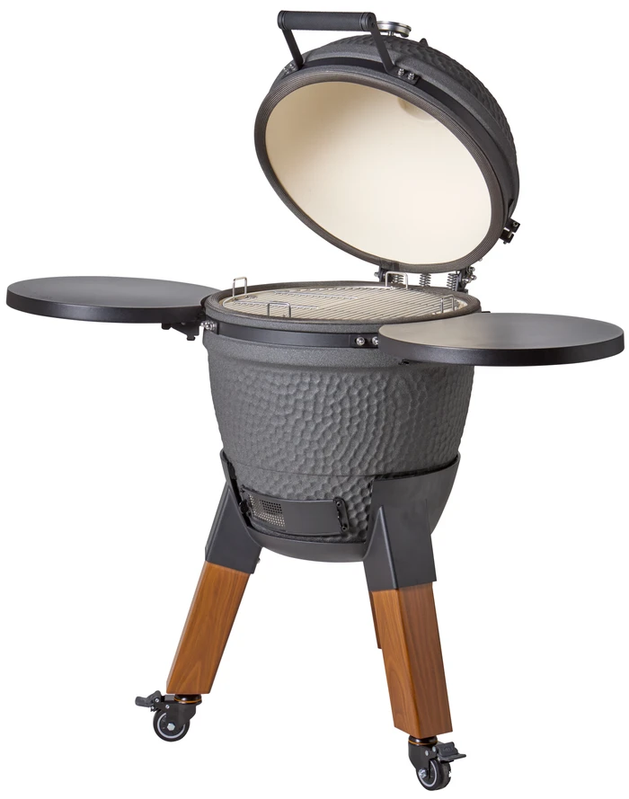 Thumbnail 4 de Moddern Charcoal Grey Special Wood-Look – Kamado-Grill mit vielseitigem Einsatz