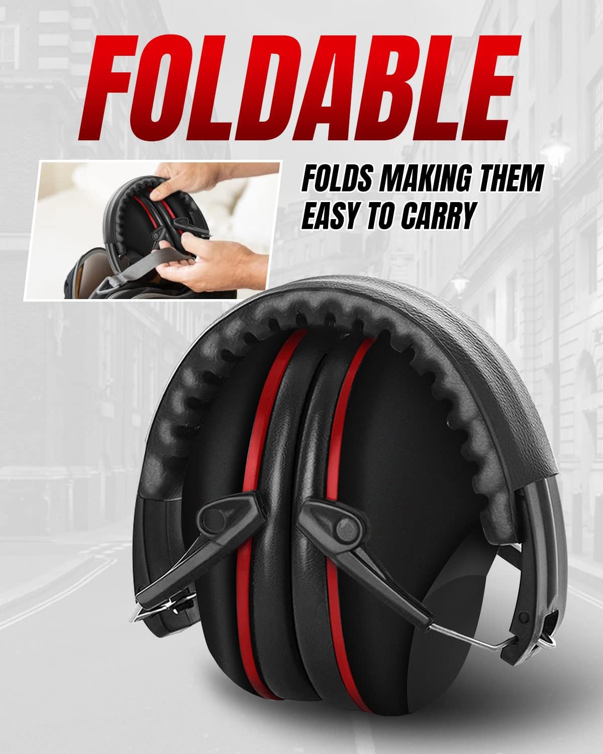 Detalle de Rantizon Ear Defenders Children: Quiet, Comfortable Hearing Protection for Kids