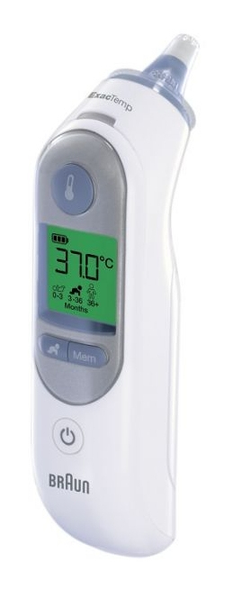 Detalle 2 de Braun ThermoScan 7 termómetro tympanic 1 sonda precalentada
