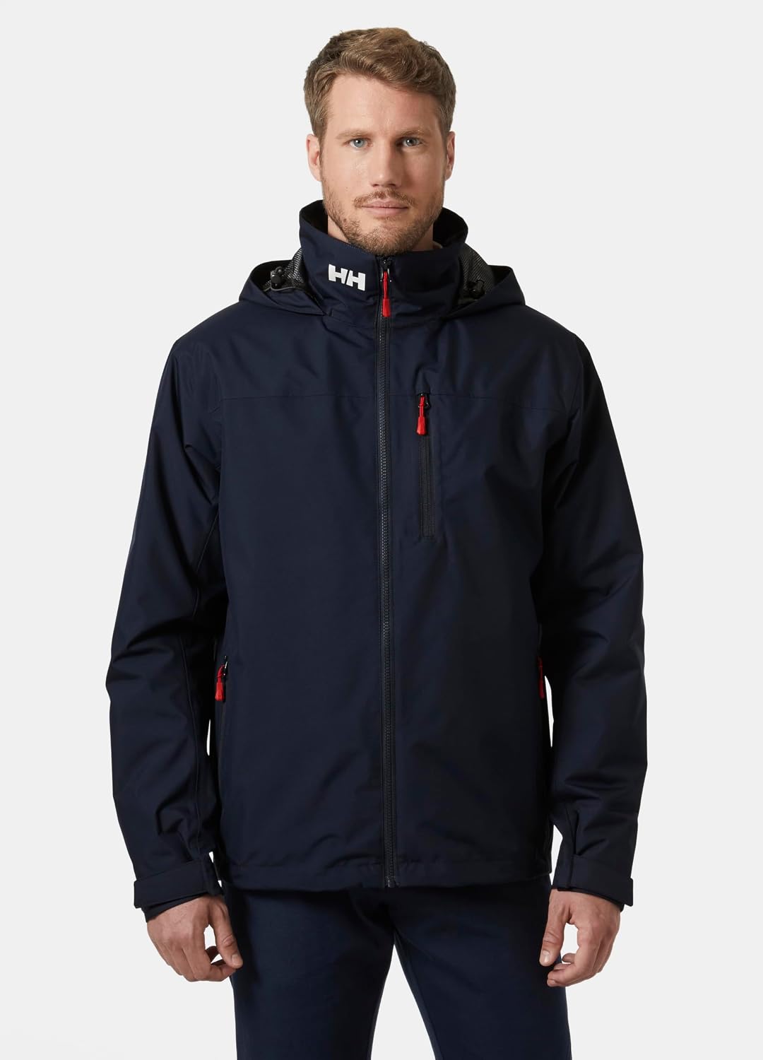 Thumbnail 6 de Helly Hansen Men's Crew Hooded Midlayer Waterproof Jacket – Windproof Insulated Sailing Coat
