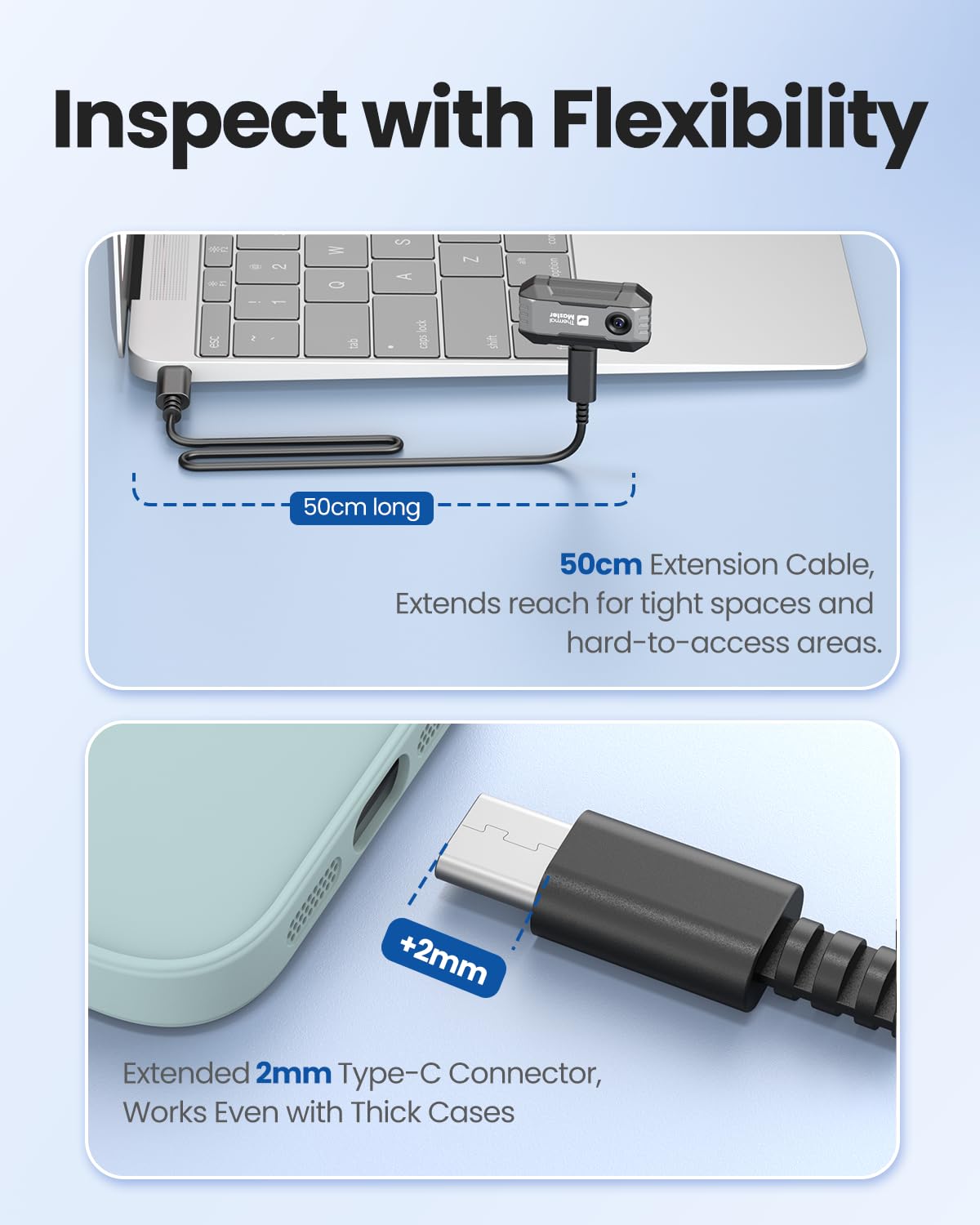 Thumbnail 6 de Thermal Master P1 for USB-C Device Thermal Camera, 320×240 Super Resolution