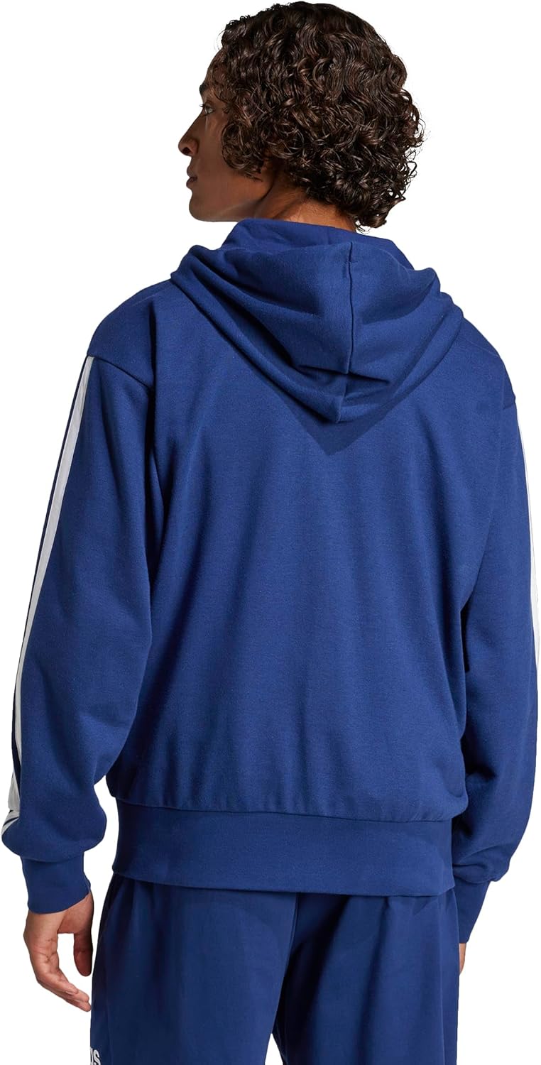 Thumbnail 1 de Adidas Herren Essential Three Stripes French Terry Fullzip Hoodie – Hoodie mit Reißverschluss