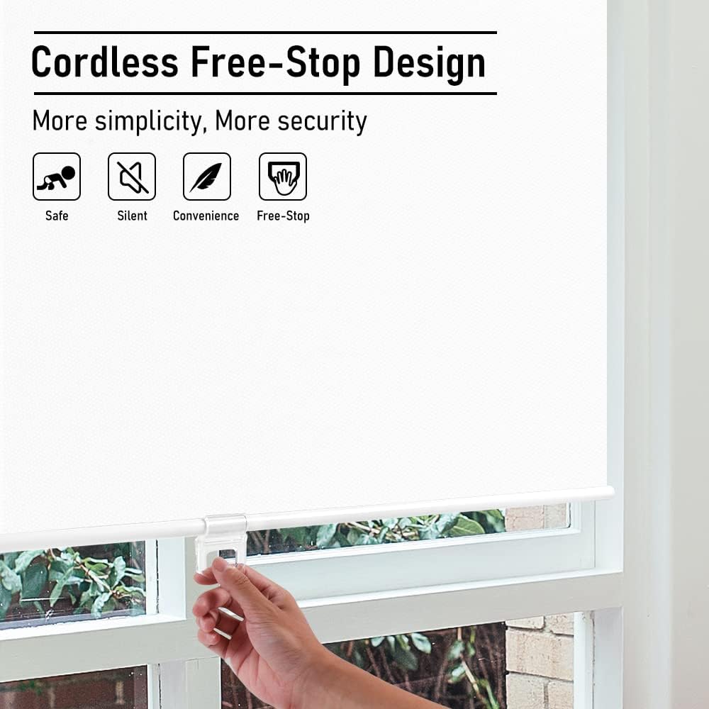 Thumbnail 2 de Kokorona blackout roller shade, 34" W x 72" H