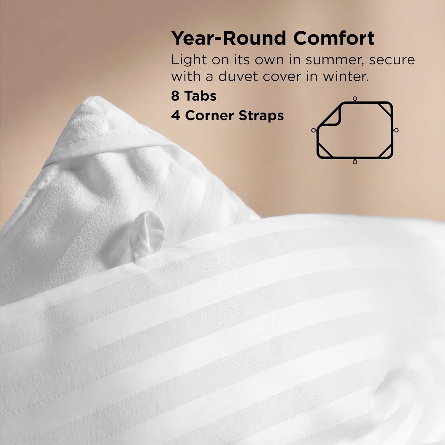 Detalle 2 de Bedsure Lightweight Comforter King