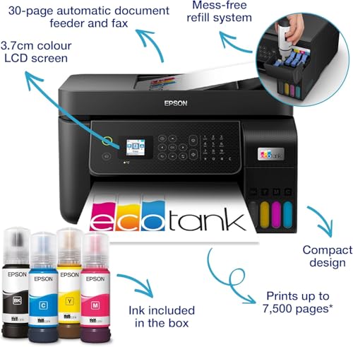 Thumbnail 2 de Epson EcoTank ET-4800 Ink Tank Printer for Home & Small Office