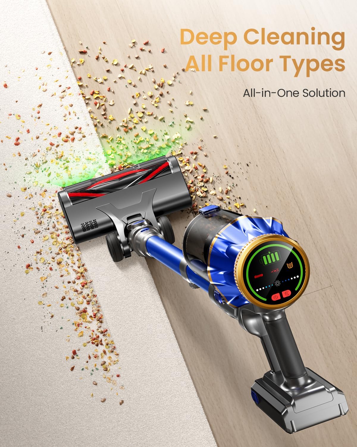 Detalle de PKWIST Cordless Stick Vacuum S18