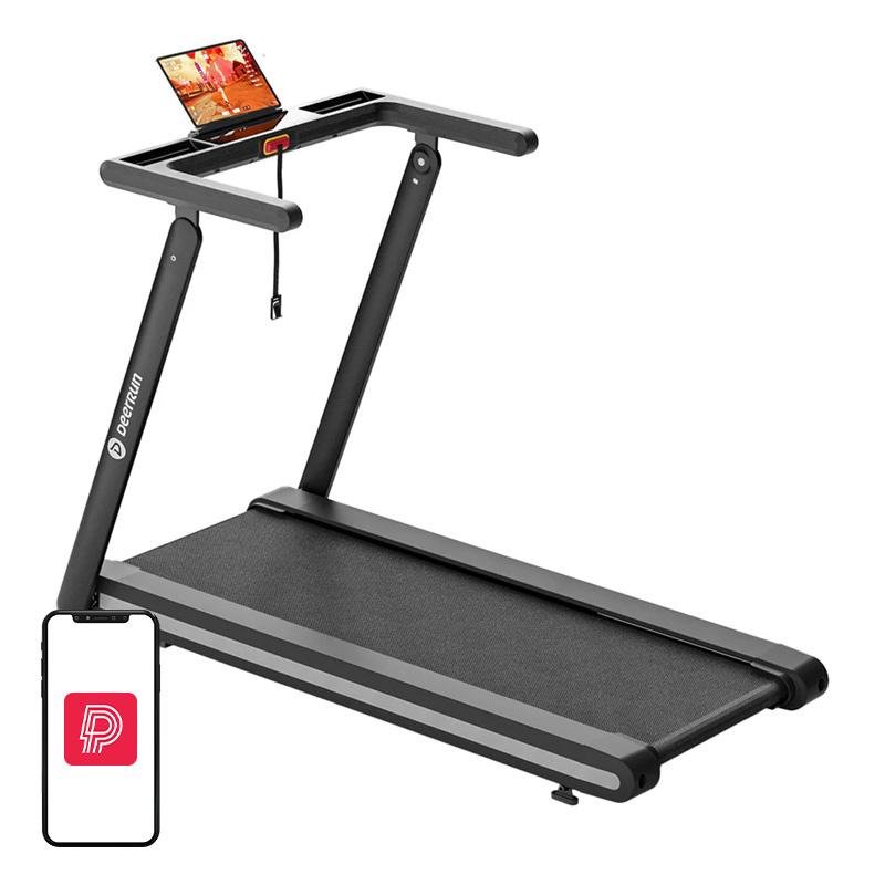 Detalle de Cinta de correr plegable DeerRun X20 Negro: rendimiento compacto para casa