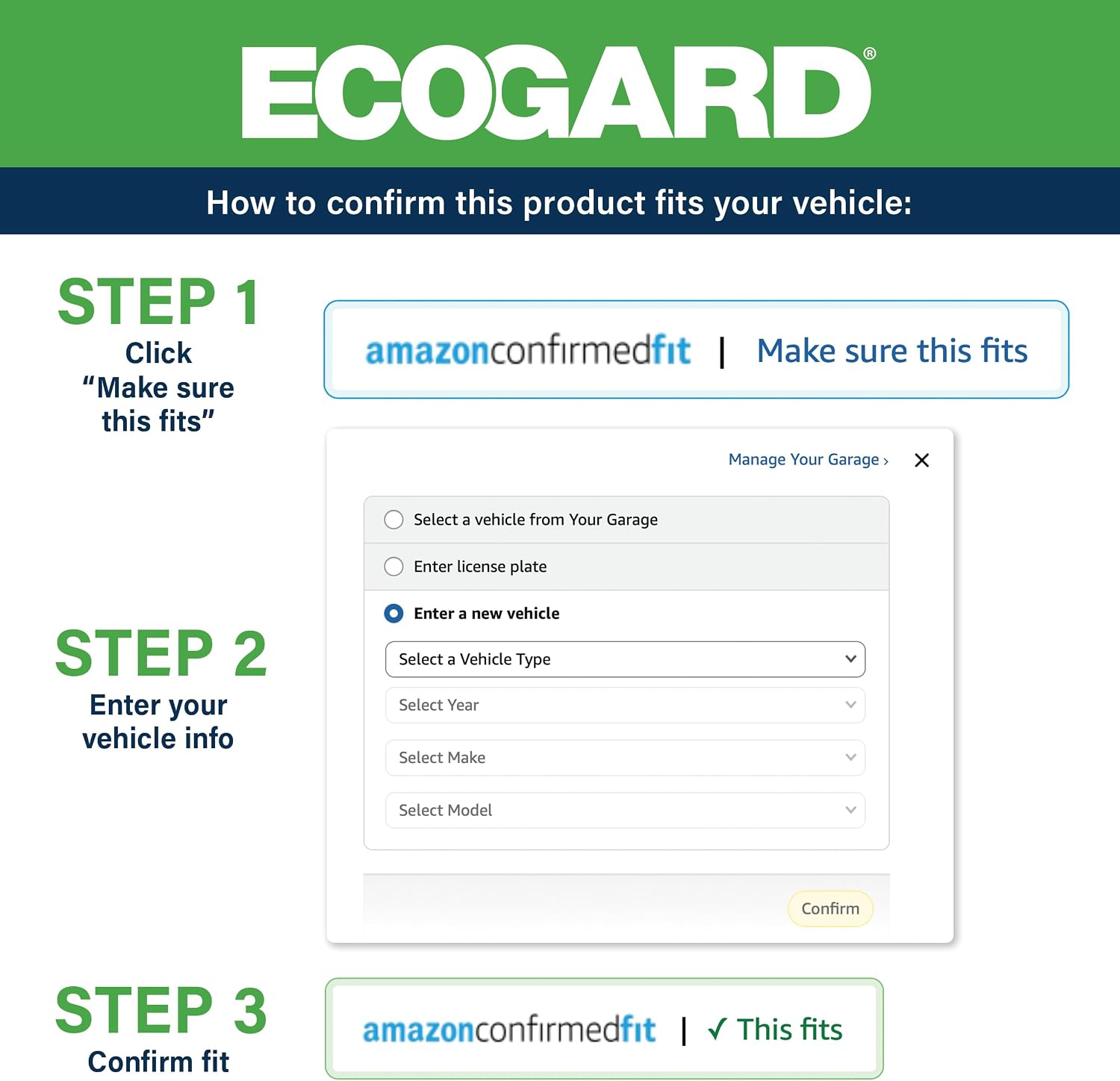 Detalle 2 de EcoGard XA5192 Engine Air Filter for Ford, Mazda and Mercury Vehicles