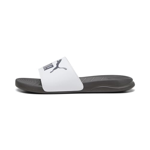 Detalle de PUMA Popcat 20, Chanclas Unisex adulto – Puma White Dark Coal, talla 42 EU