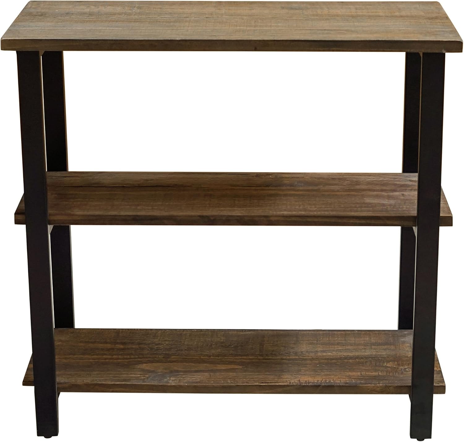 Detalle de Alaterre Furniture Under-Window Bookshelf, Solid Pine Wood