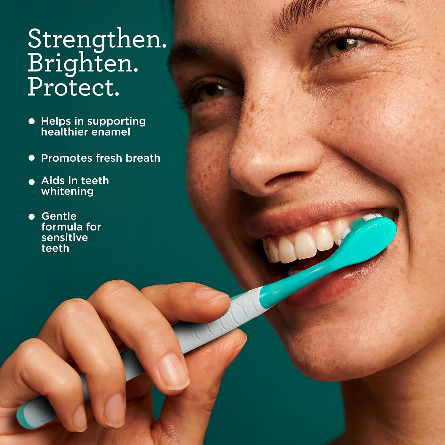 Thumbnail 3 de GuruNanda Hydroxyapatite Toothpaste for Whitening with Neem & Xylitol – Fluoride/SLS-Free, Fresh CocoMint Jasmine (Pack of 2)