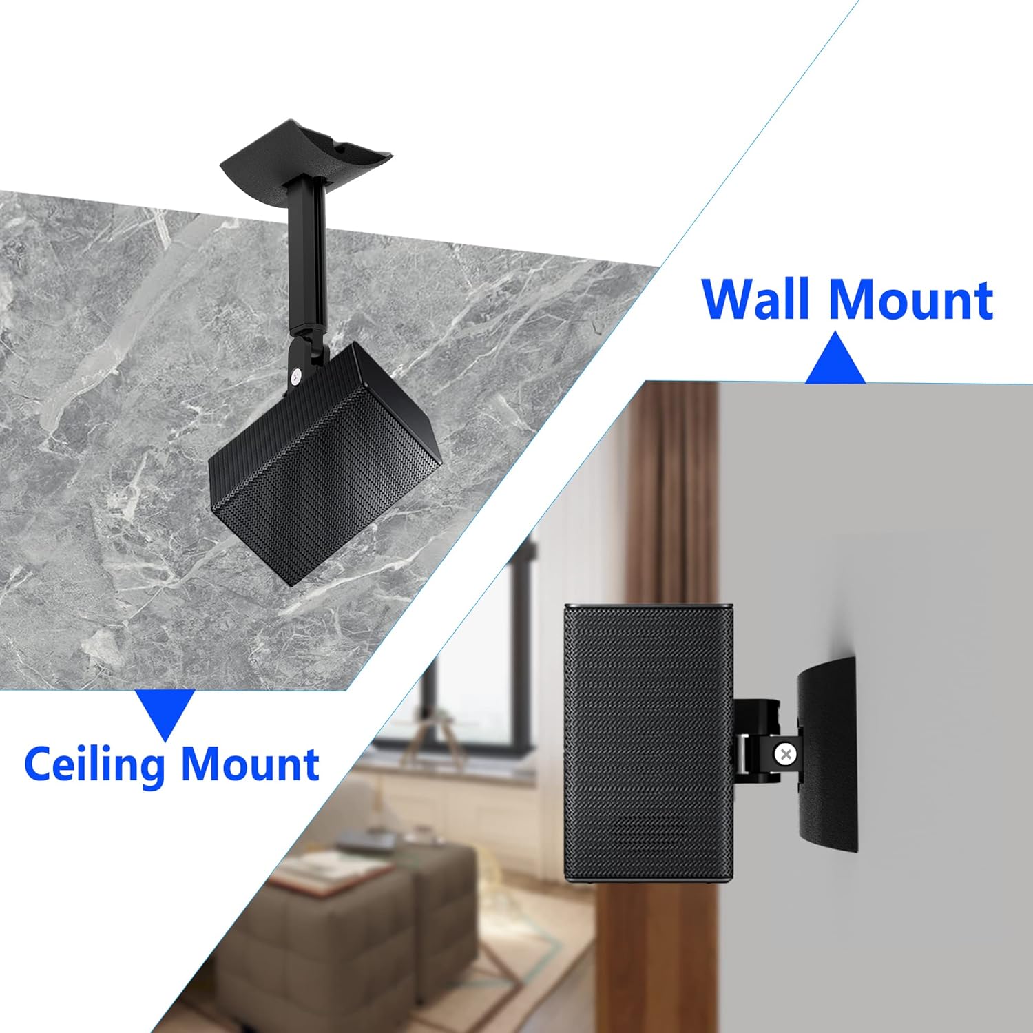 Thumbnail 1 de Dinghosen Wall/Ceiling Mount Bracket for Samsung SWA Speakers