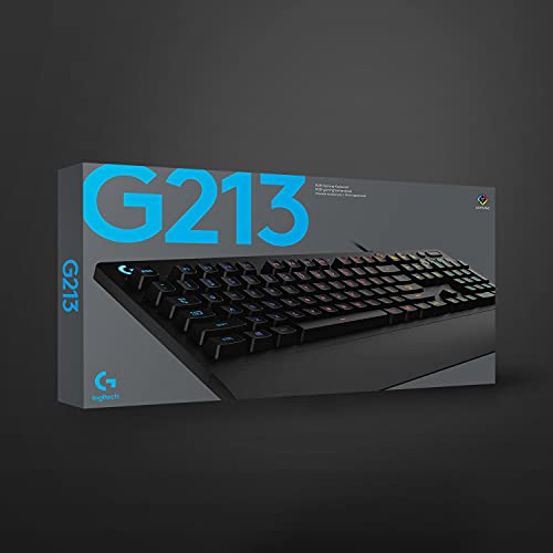 Thumbnail 6 de Logitech G G213 Prodigy Teclado Gaming RGB LIGHTSYNC con teclas retroiluminadas y controles multimedia (QWERTY ES, negro)