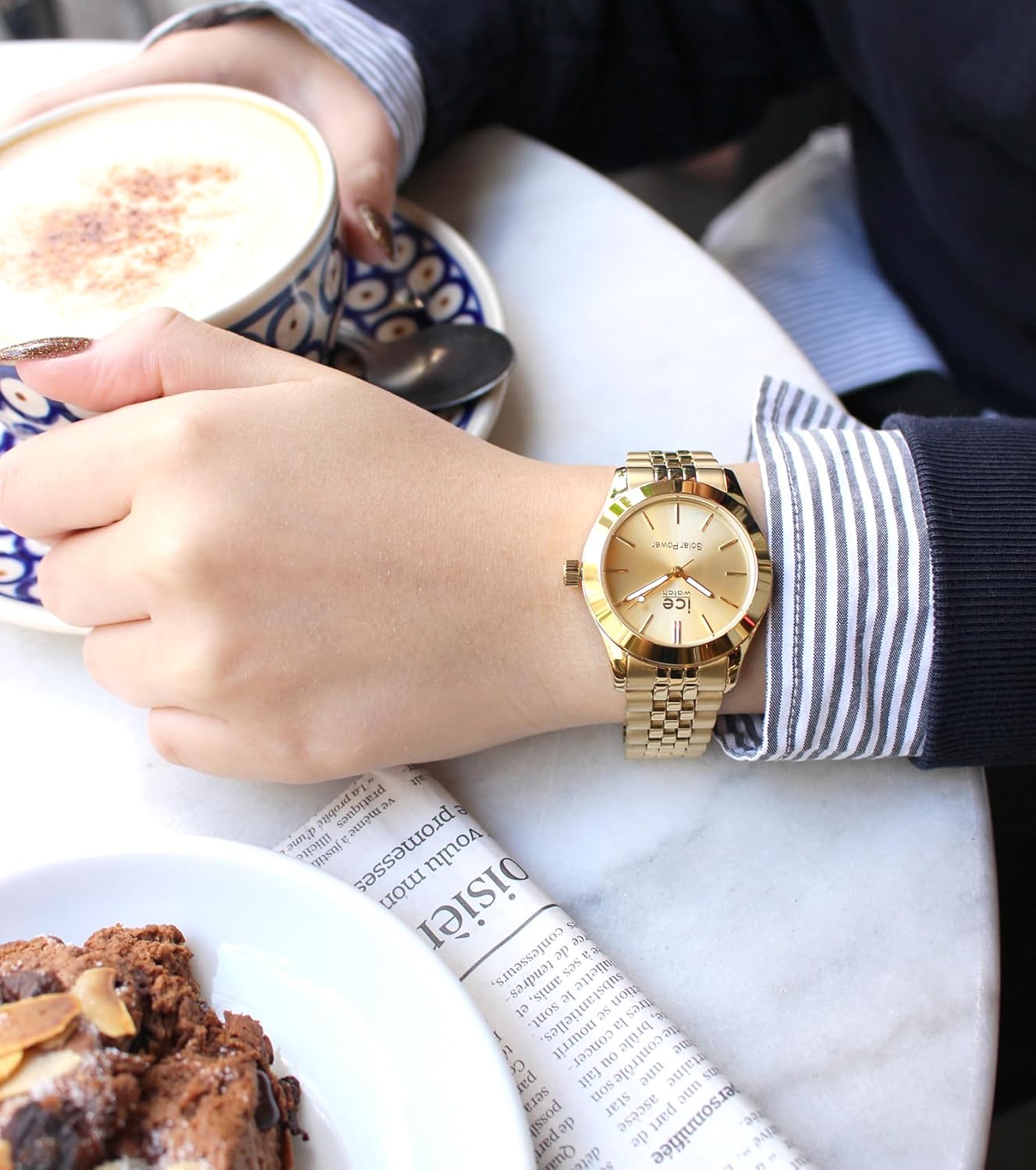 Thumbnail 1 de ICE-WATCH Ice Steel Gold 37 mm — Reloj oro para mujer