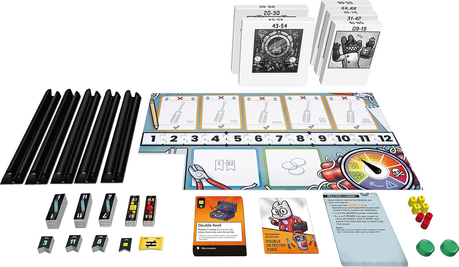 Detalle de Asmodee Bomb Busters jeu coopératif 66 missions