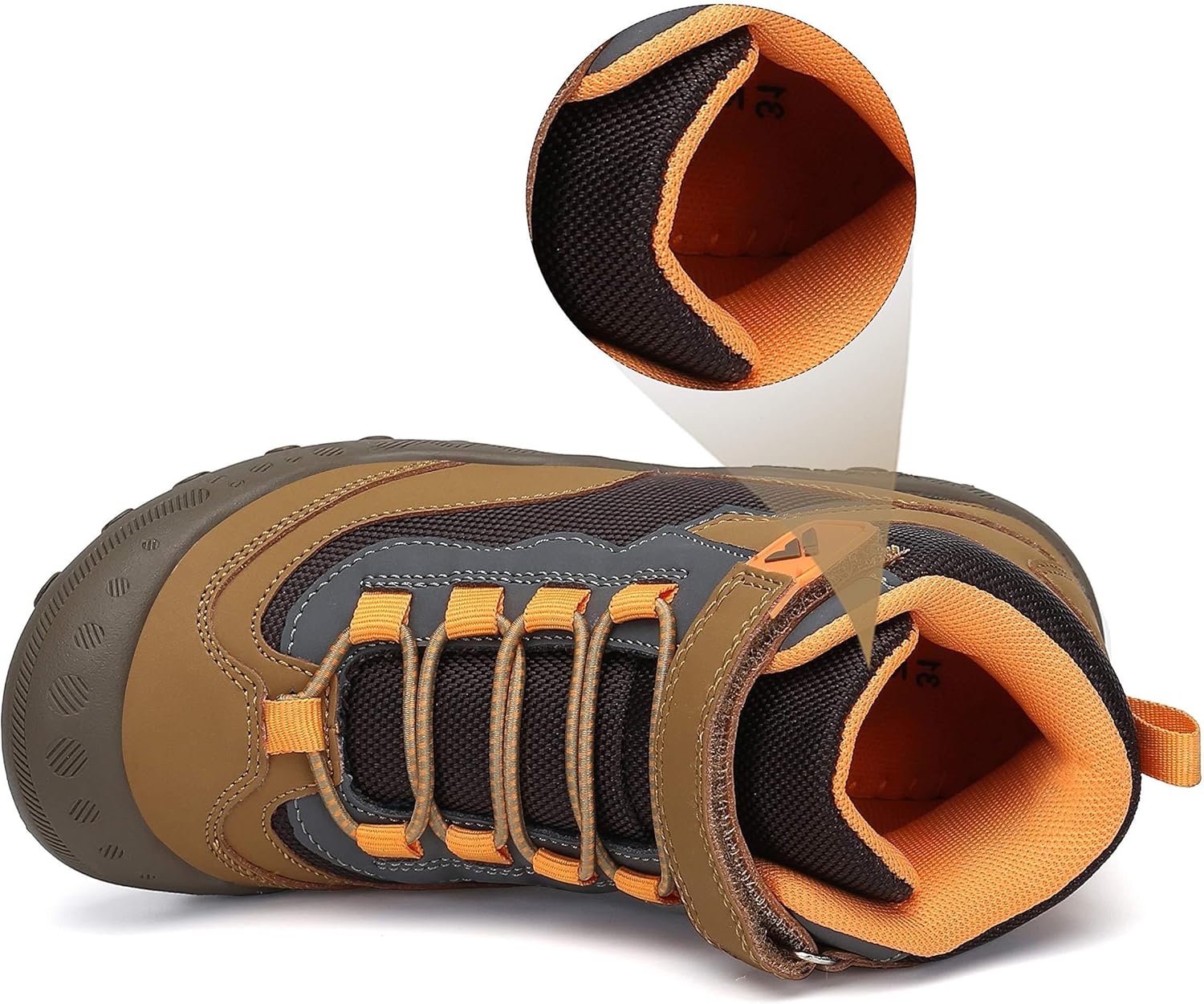 Thumbnail 4 de Mishansha Kinder Wanderschuhe rutschfest – leichte Trekking-Wanderstiefel für Jungen & Mädchen (Gr. 24–38)
