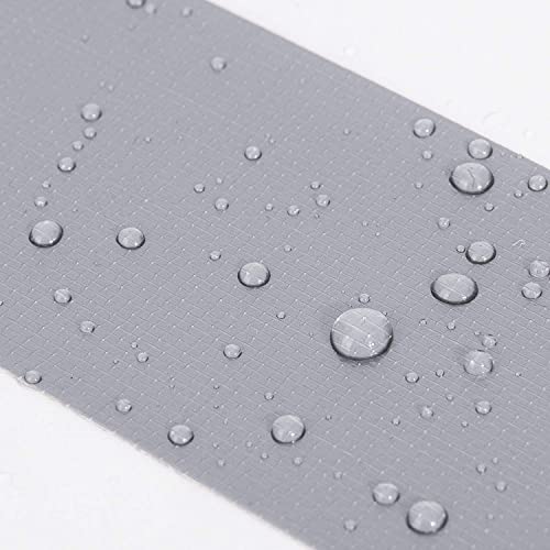 Detalle de Amazon Basics Paketband Rollen, 2 Stück, 5 cm x 54,8 m, Silber