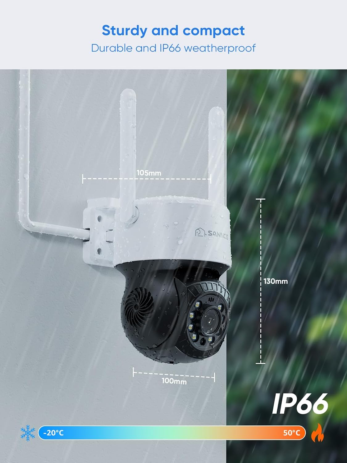Thumbnail 6 de SANNCE PT Camera 2K 3MP Wireless Security Cam