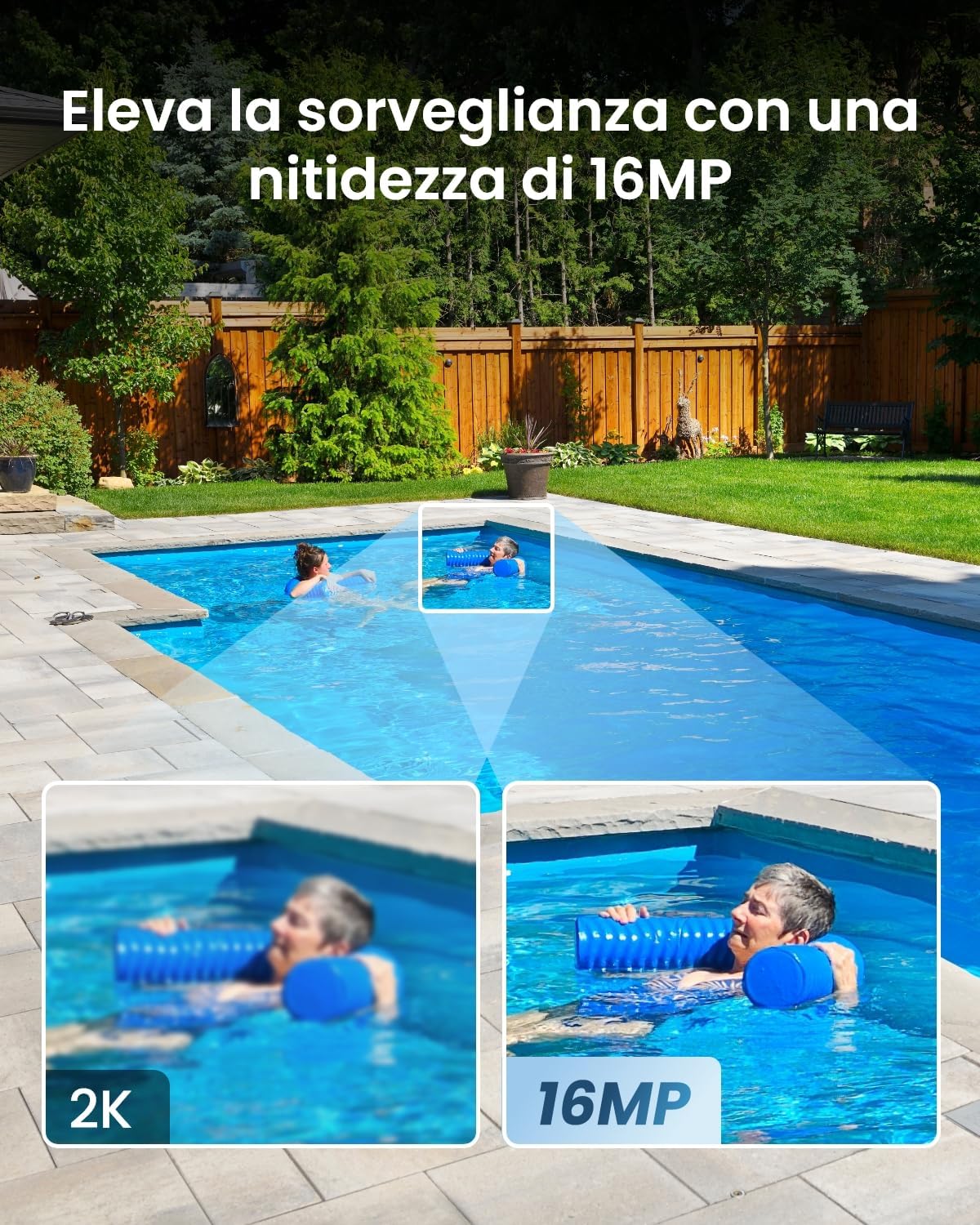 Thumbnail 5 de Reolink Duo 3 WiFi: telecamera WiFi esterna 16MP con WiFi 6, panorama 180° e visione notturna