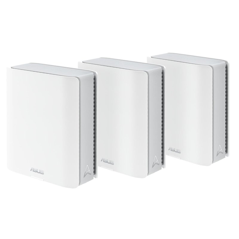 Detalle de WiFi Mesh ASUS 3 Nodos (Wi‑Fi 7) – Cobertura para hasta 800 m² con AiMesh