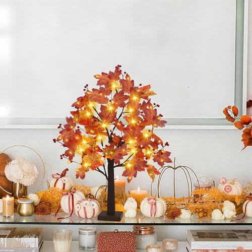 Thumbnail 6 de Herbstdeko Innen LED Baum mit 74 LEDs – 66 cm