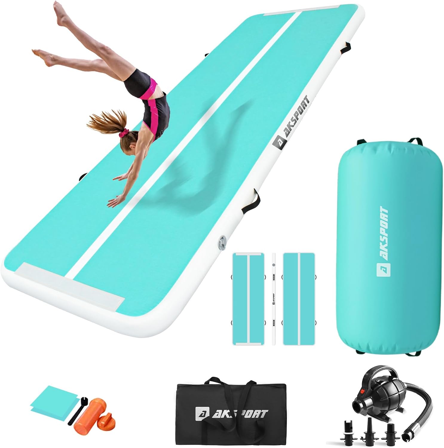 Detalle de AKSPORT Airtrack 3 m mit Air Roll