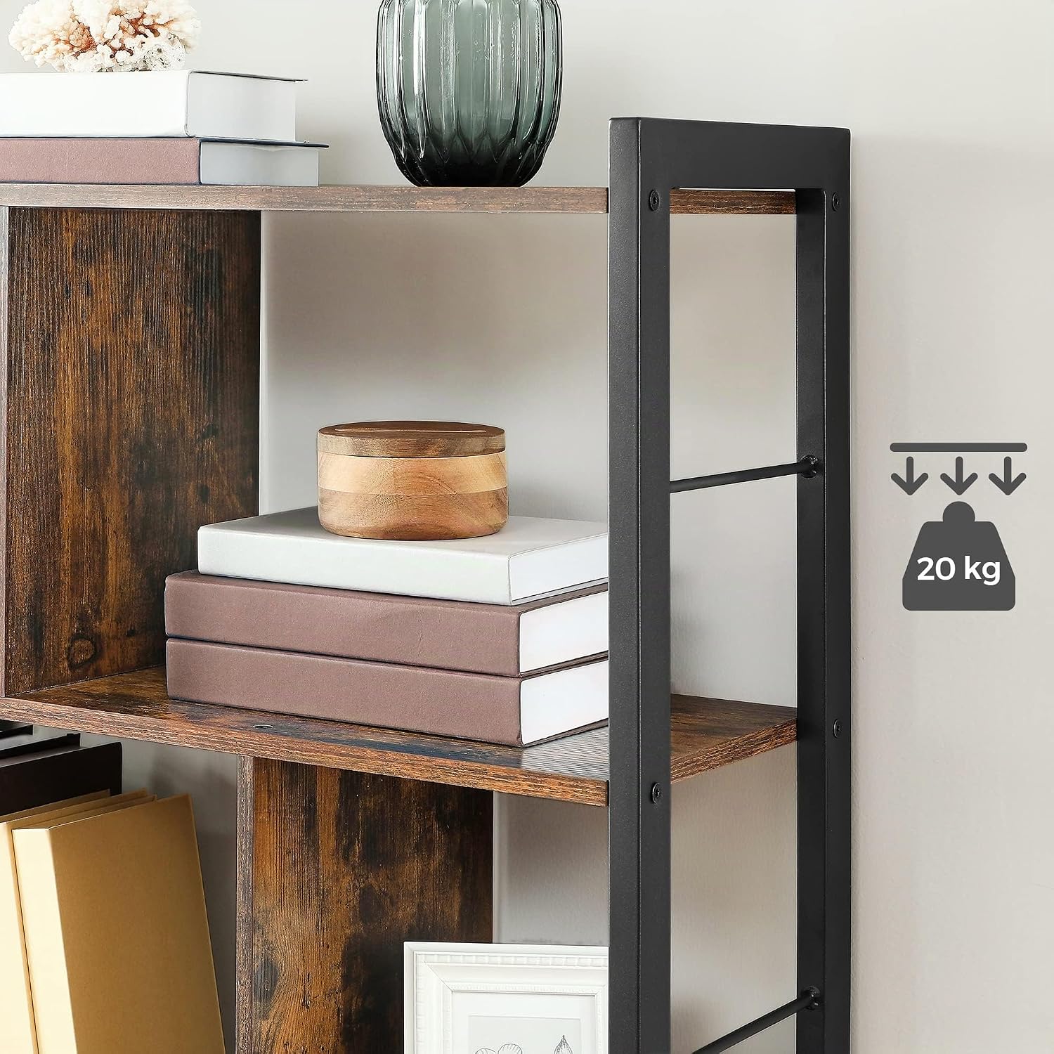 Thumbnail 6 de VASAGLE Libreria a 5 ripiani 20 kg