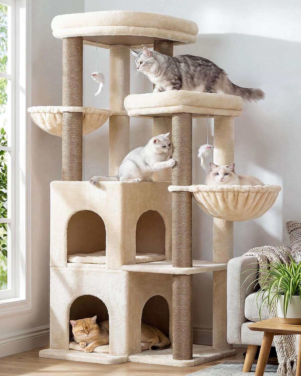 Detalle de Globlazer Cat Tree, 63-Inch