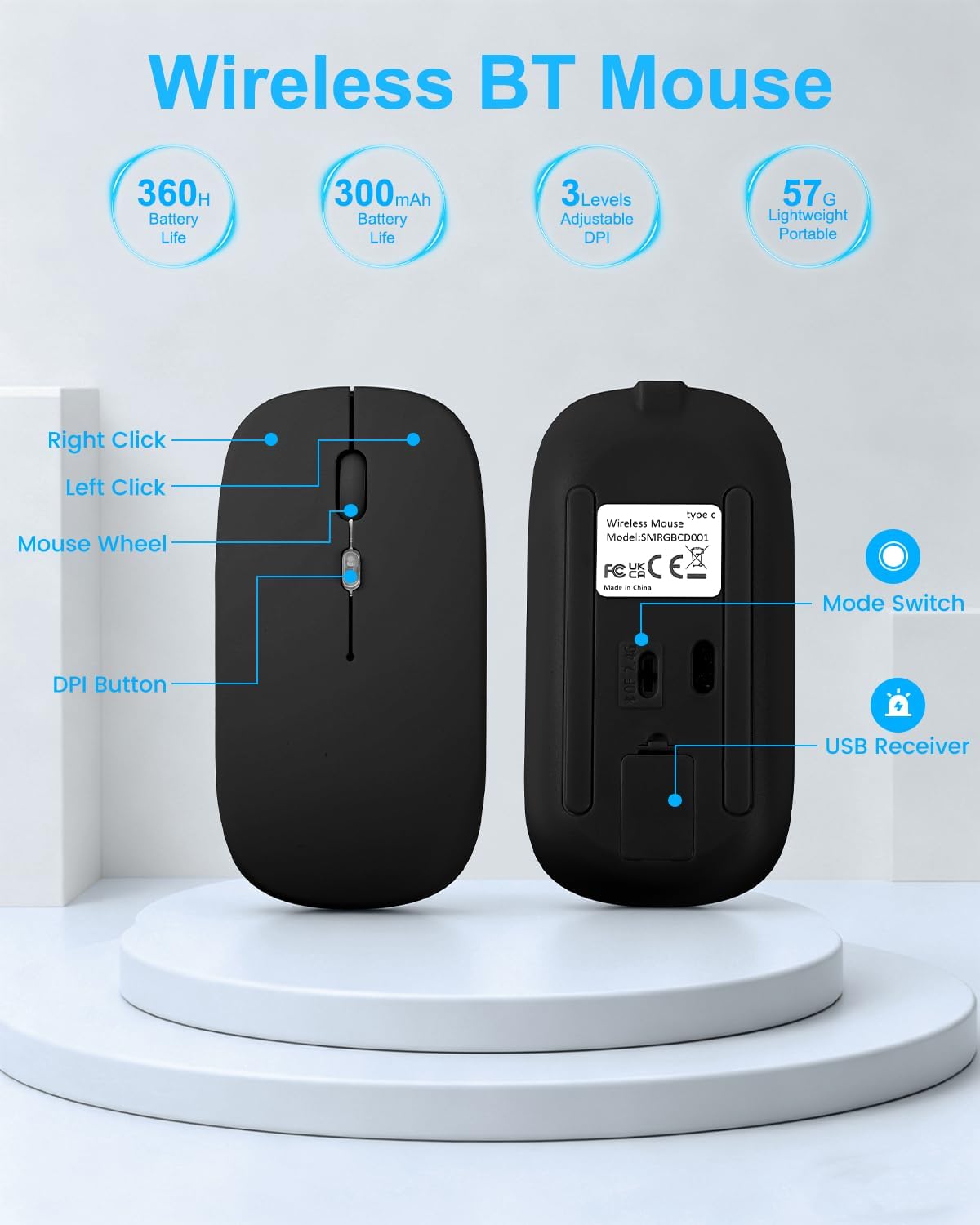 Thumbnail 5 de EAMPANG Keyboard Case for Samsung A11+
