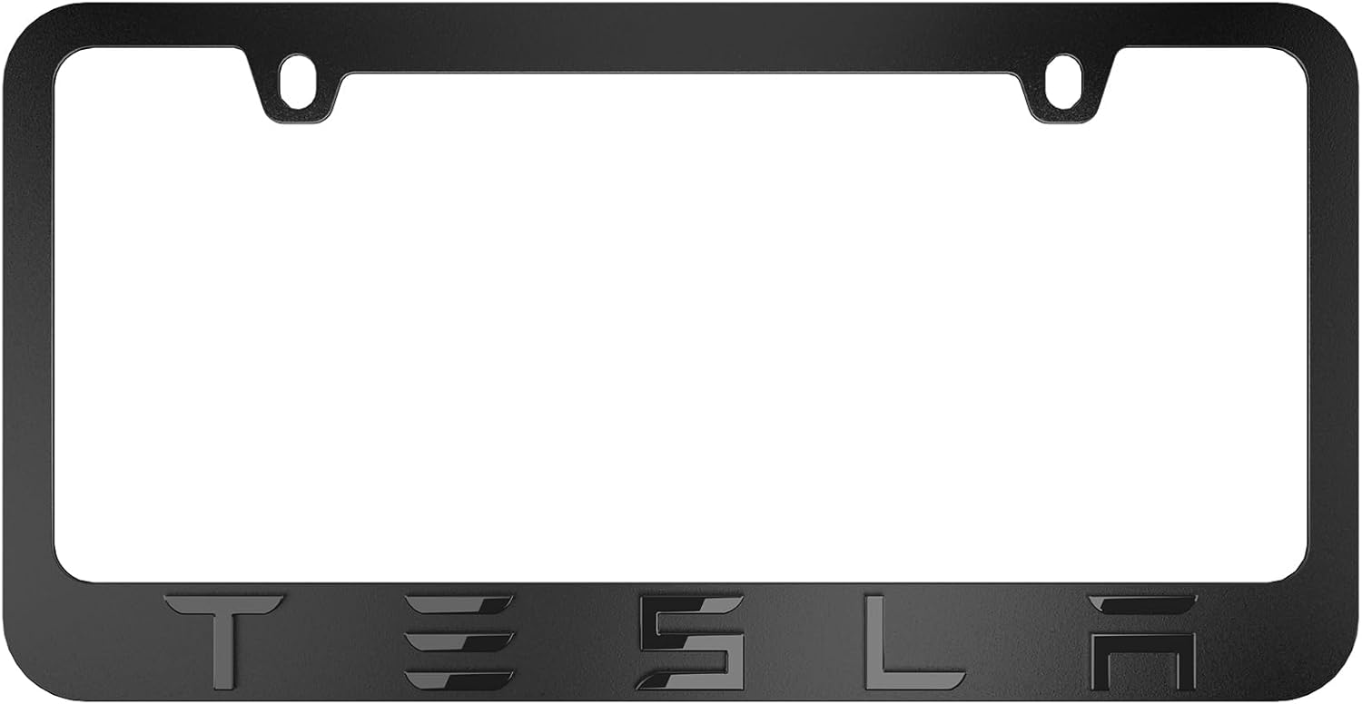 Detalle de Black License Plate Frame car accessory