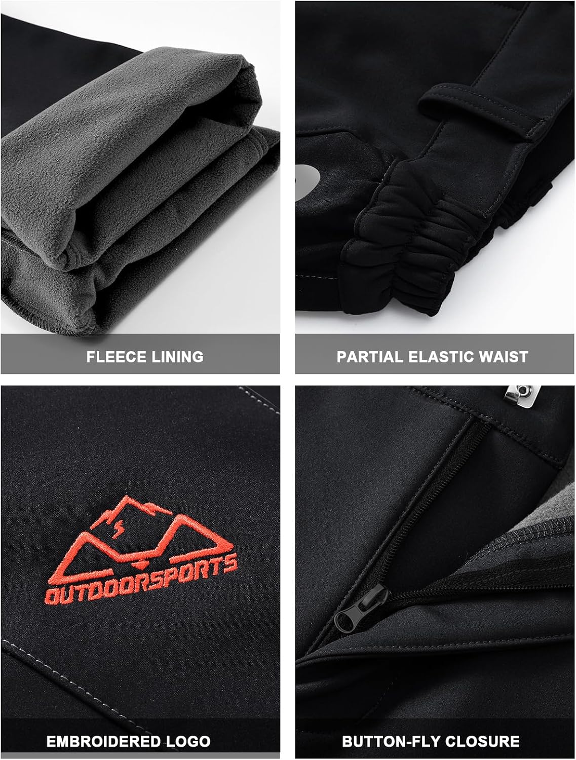 Thumbnail 5 de Rdruko Women's Snow Pants Waterproof Insulated