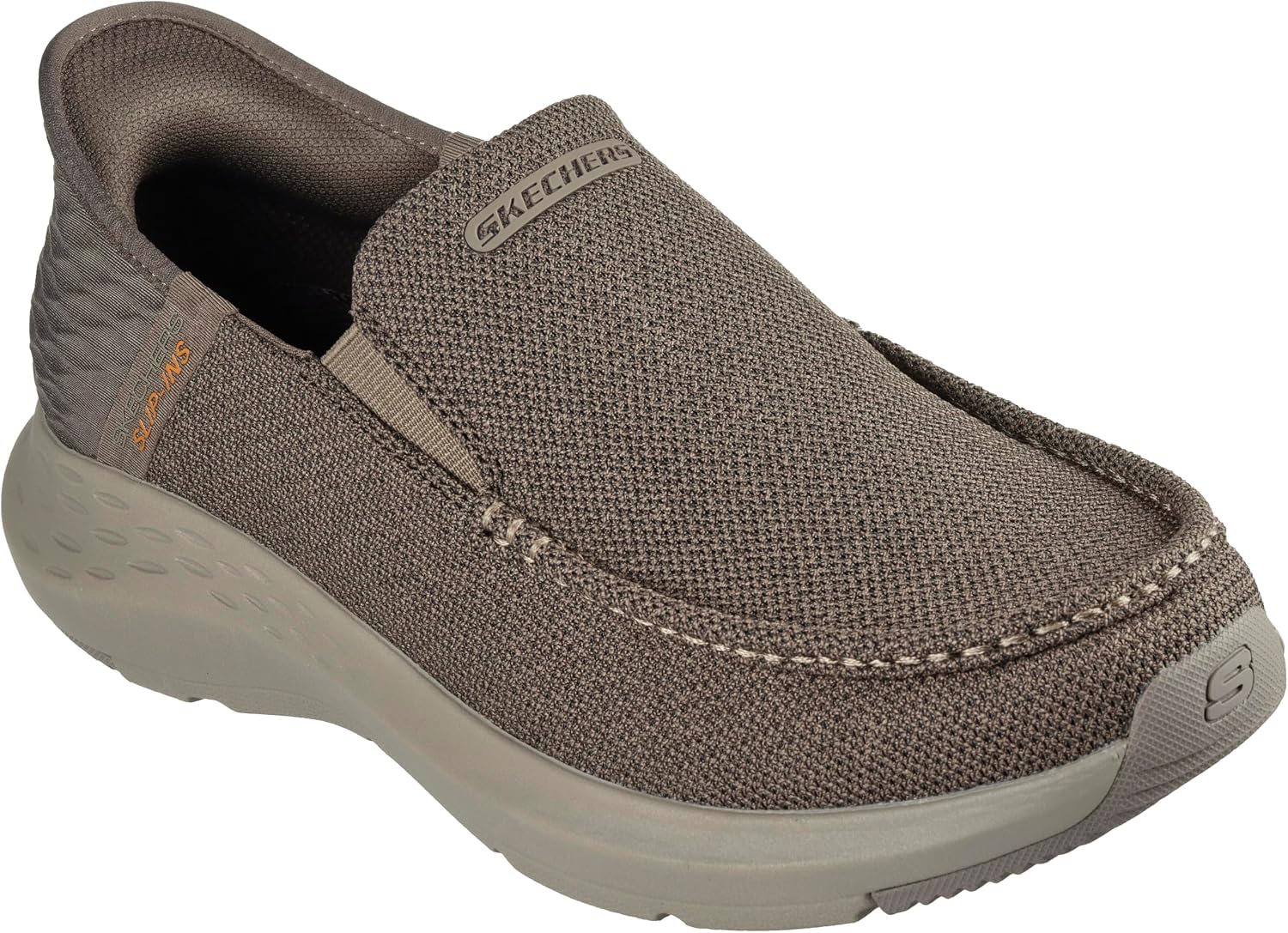 Detalle de Skechers Men's 204804Sneaker: Practical Slip-On Comfort for Everyday Wear